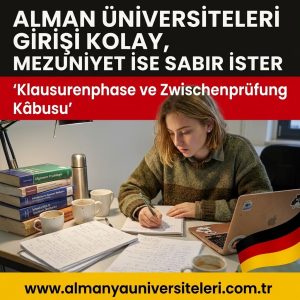 Alman üniversiteleri girişi kolay, mezuniyet ise sabır ister