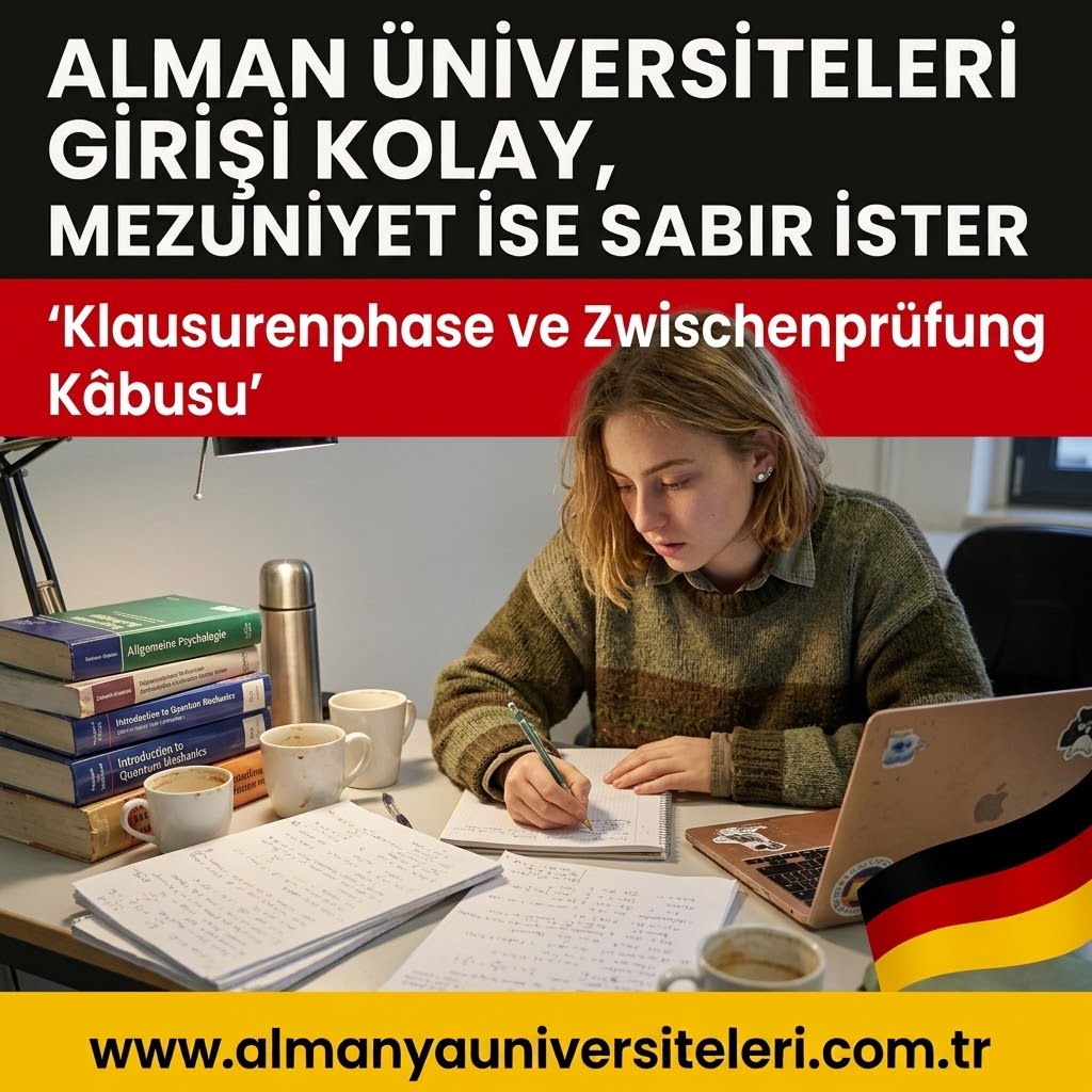 Alman üniversiteleri girişi kolay, mezuniyet ise sabır ister