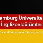 Hamburg Üniversitesi İngilizce bölümler
