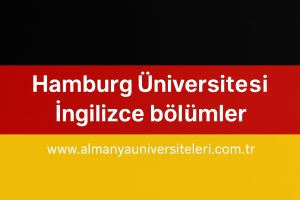 Hamburg Üniversitesi İngilizce bölümler